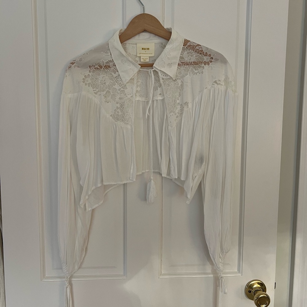 Anthropologie Lace Top